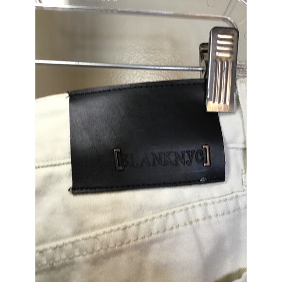 Blank NYC Mens Relaxed Straight fit Jeans Sz. 33 NWT Cream  Trendy Classic Jeans - Picture 5 of 12